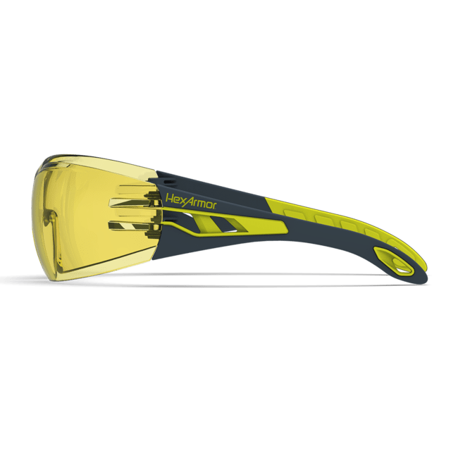 Lentes de Seguridad HexArmor MX200 - Antiempañante TruShield y Protección UV - DIBAMEX