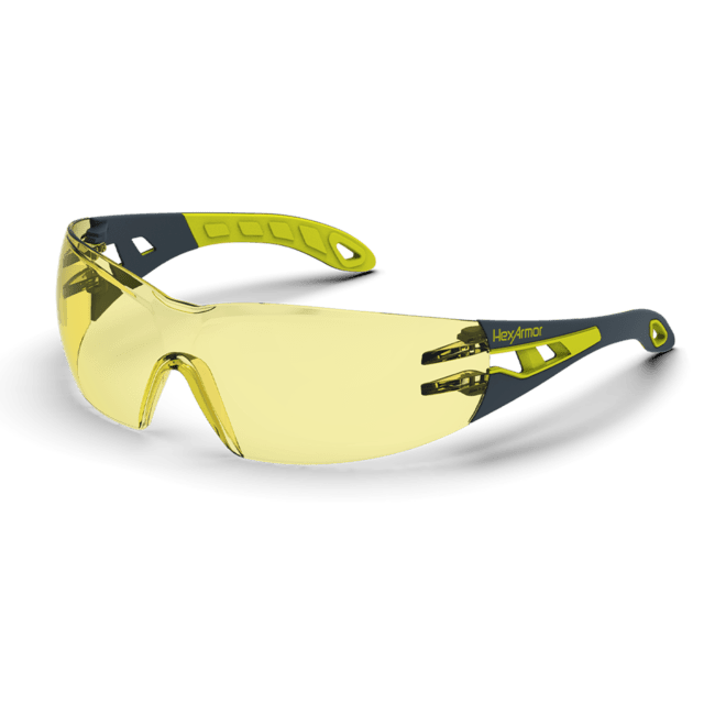 Lentes de Seguridad HexArmor MX200 - Antiempañante TruShield y Protección UV - DIBAMEX