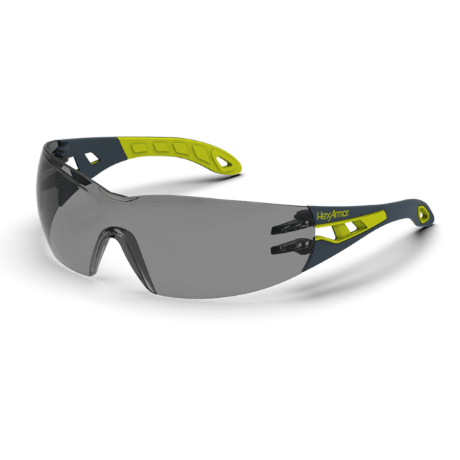 Lentes de Seguridad HexArmor MX200 - Antiempañante TruShield y Protección UV - DIBAMEX