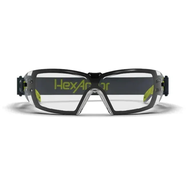 Lentes de Seguridad Convertibles HexArmor MX200G con Protección Sellada y Antiempañante - DIBAMEX
