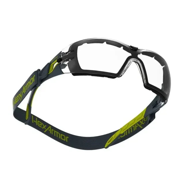 Lentes de Seguridad Convertibles HexArmor MX200G con Protección Sellada y Antiempañante - DIBAMEX
