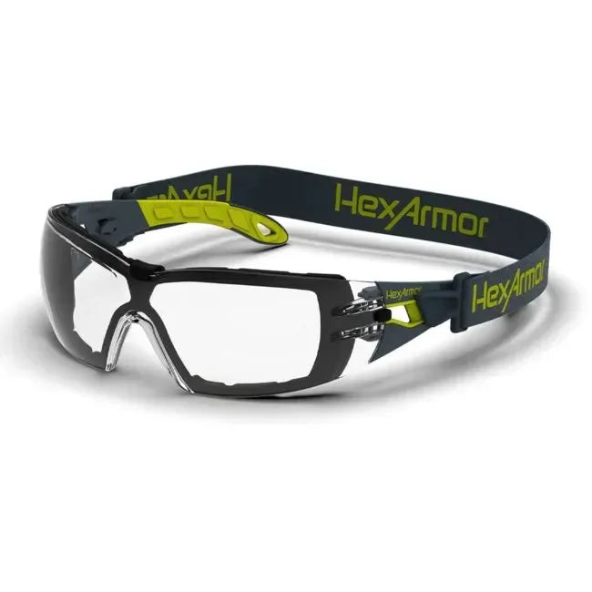 Lentes de Seguridad Convertibles HexArmor MX200G con Protección Sellada y Antiempañante - DIBAMEX