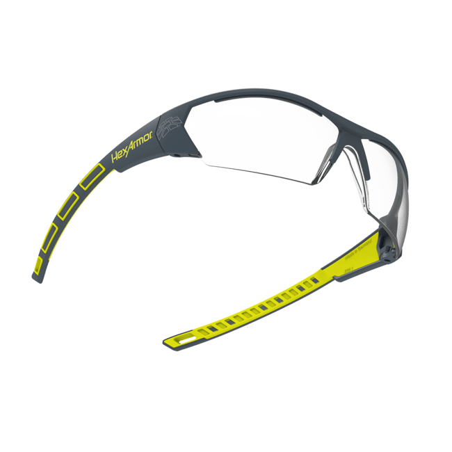 Lentes de Seguridad HexArmor MX250 - Antiempañante TruShield y Opción Variomatic (Fotocromáticos) - DIBAMEX