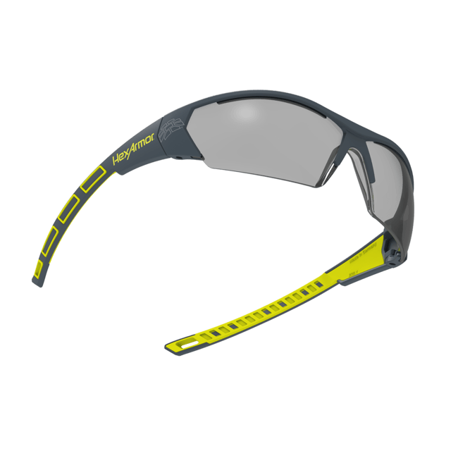 Lentes de Seguridad HexArmor MX250 - Antiempañante TruShield y Opción Variomatic (Fotocromáticos) - DIBAMEX