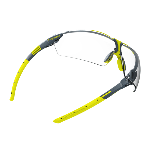 Lentes de Seguridad HexArmor VS300 - Protección Óptima y Antiempañante TruShield - DIBAMEX