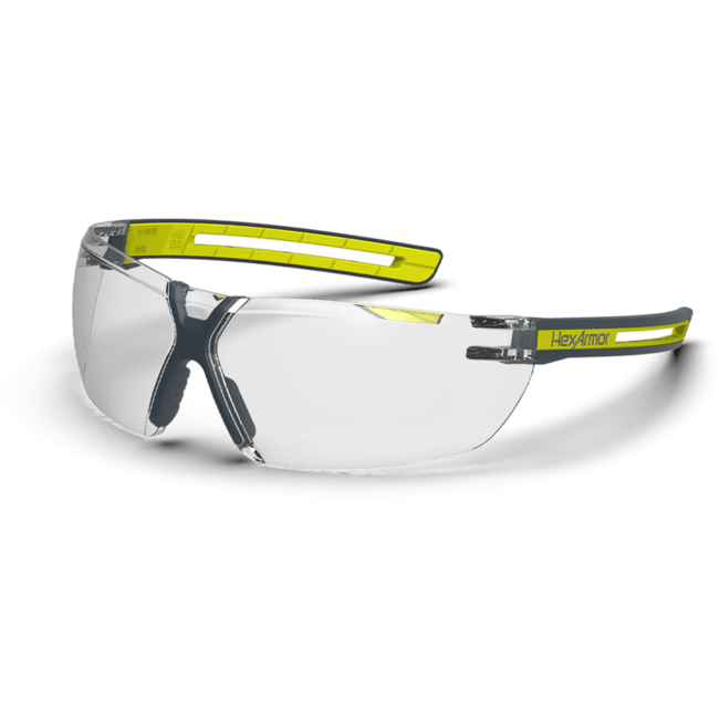 Lentes de Seguridad HexArmor LT450 Transparente con Tratamiento Antiempañante TruShield | DIBAMEX - DIBAMEX