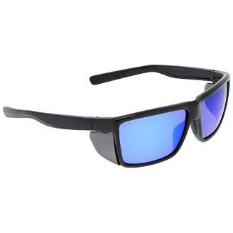 Lentes de Seguridad MCR Safety SR2 Swagger SR218B | Marco Negro y Mica Espejo Azul - DIBAMEX