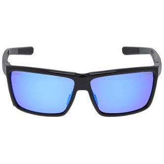 Lentes de Seguridad MCR Safety SR2 Swagger SR218B | Marco Negro y Mica Espejo Azul - DIBAMEX