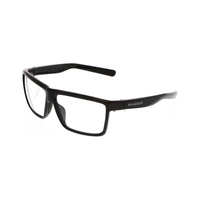 Lentes de Seguridad MCR Safety Swagger SR210 | Mica Transparente y Protección Lateral Desmontable - DIBAMEX