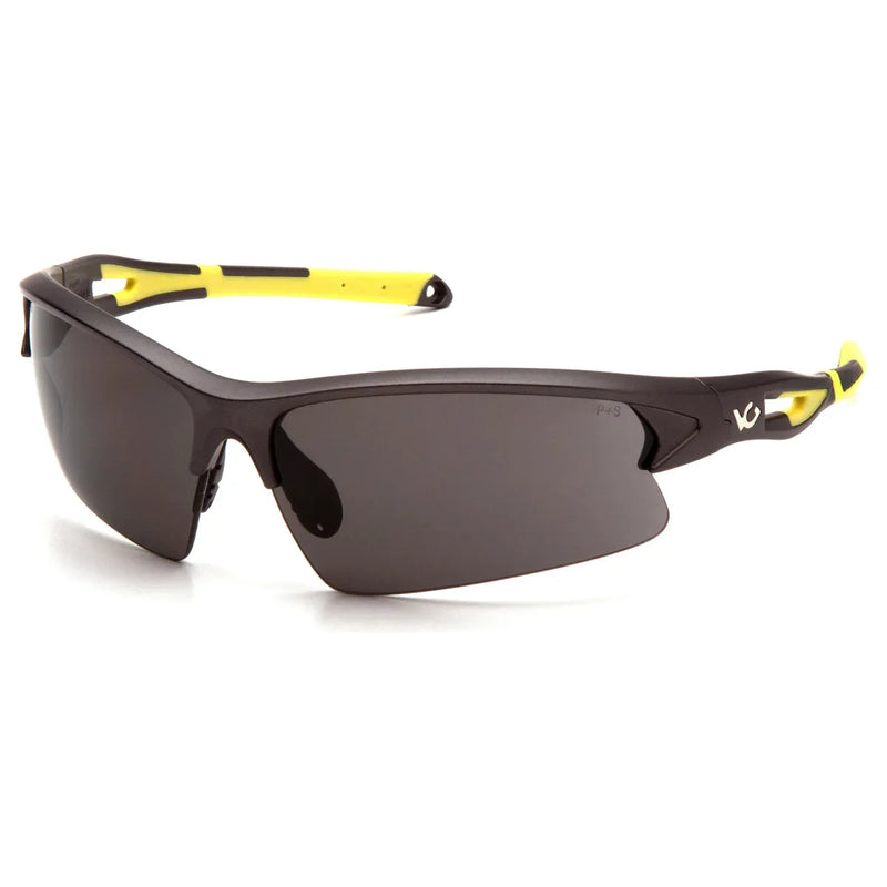 Lentes de Seguridad Venture Gear Monteagle | Antiempañante | Gris y Azul Espejo - DIBAMEX