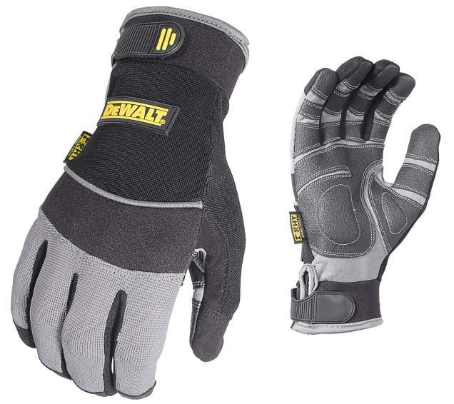 Guantes Mecánicos de Trabajo Palma de PVC con Memory Foam — Dewalt DPG210