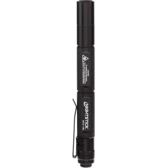 Linterna Nightstick Mini-TAC UV - Compacta, Durable y Luz UV - 2 AAA - DIBAMEX