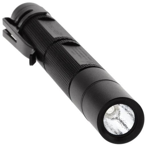 Linterna Nightstick Mini-TAC UV - Compacta, Durable y Luz UV - 2 AAA - DIBAMEX