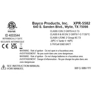 Linterna Recargable INTEGRITAS 82 Roja Intrínsecamente Segura, 1,750 Lúmenes - Nightstick - DIBAMEX