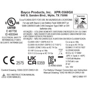 Linterna Recargable Nightstick XPR-5568 INTRANT Recargable Ángulo 90° | Intrínsecamente Segura Zona 0 - DIBAMEX