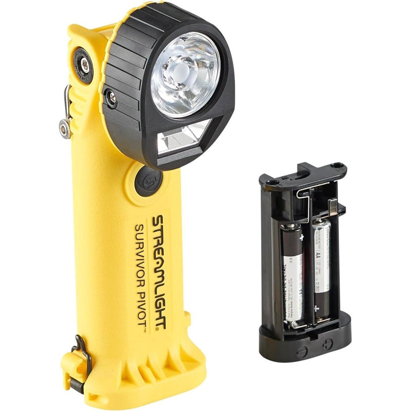 Linterna Streamlight Survivor Pivot USB: Articulada y Recargable - Clasificación de Seguridad Clase 1 y 2 Division 2 - DIBAMEX