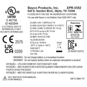 Luminaria de Escena Recargable Nightstick XPR-5592GCX | Zona 0 con Trípode y Base Magnética y Estuche - DIBAMEX
