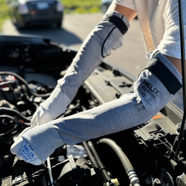 Manga Anticorte Helix® 2045 | Protección ANSI A5 | HexArmor | DIBAMEX - DIBAMEX