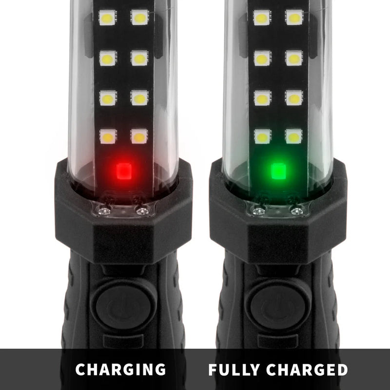 Nightstick NSR-2168B - Luz de Trabajo Recargable LED con Imanes - 600 lúmenes - DIBAMEX