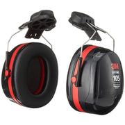 Orejera Optime Serie 105 para Casco con Doble Copa - NRR 27 dB - 3M H10P3E - DIBAMEX