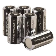 Paquete con 6 Baterias Litio 3.0V CR123A - Streamlight - DIBAMEX