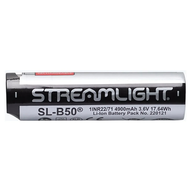 Paquete de 2 Baterías Recargables SL-B50 Li-Ion USB-C - Streamlight 22112 - DIBAMEX