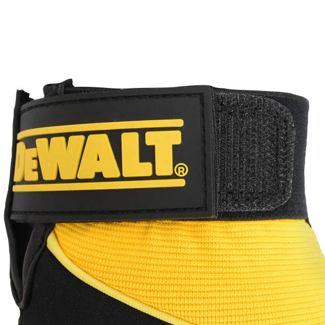 Guantes Mecánicos de Trabajo Palma Acolchada Piel Sintética — DEWALT DPG201