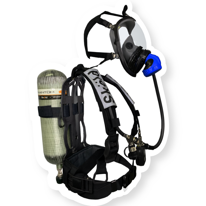 Sistema De Respiración Autónoma Phantom II SCBA 60 Minutos NFPA 2002