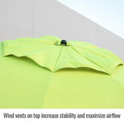 Sombrilla Industrial Resistente a la Flama - Black Stallion UB200 - DIBAMEX