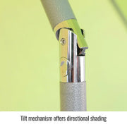 Sombrilla Industrial Resistente a la Flama - Black Stallion UB200 - DIBAMEX