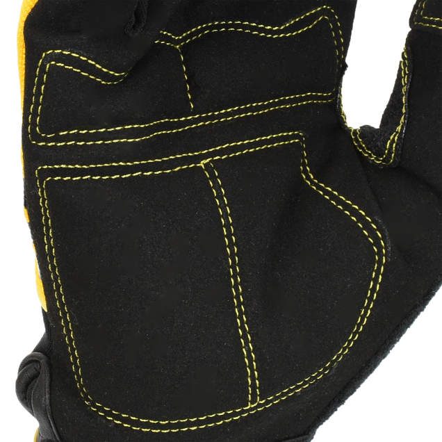 Guantes Mecánicos de Trabajo Palma Acolchada Piel Sintética — DEWALT DPG201
