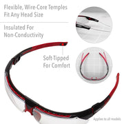 Uvex Avatar S2860HS - Lentes de Seguridad con Protección Anti-Empeño y Anti-Rayaduras - DIBAMEX