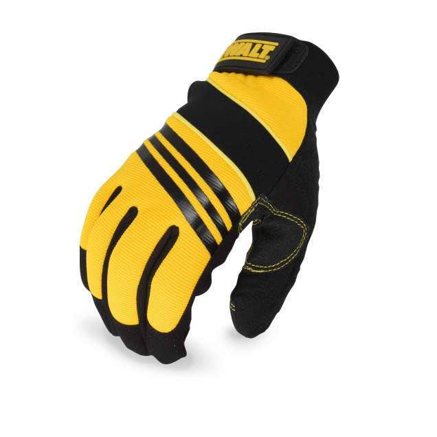 Guantes Mecánicos de Trabajo Palma Acolchada Piel Sintética — DEWALT DPG201