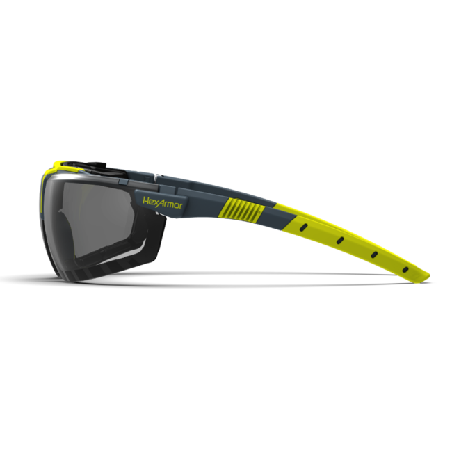 Lentes de seguridad HexArmor VS300G con junta de espuma - Antiempaño TruShield