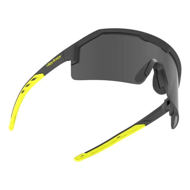 Lentes de Seguridad HexArmor Shockwave Hi-Vis | Gris 12% y Azul Espejo