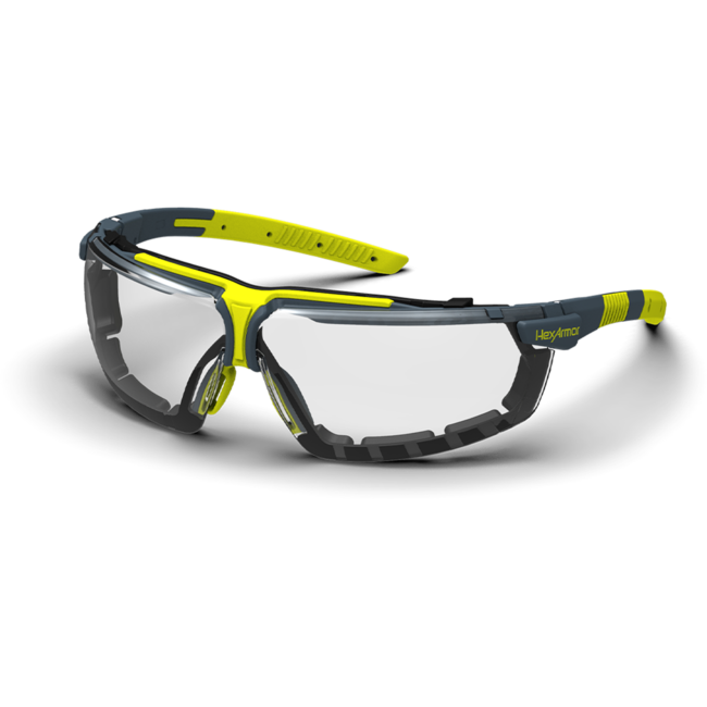 Lentes de seguridad HexArmor VS300G con junta de espuma - Antiempaño TruShield