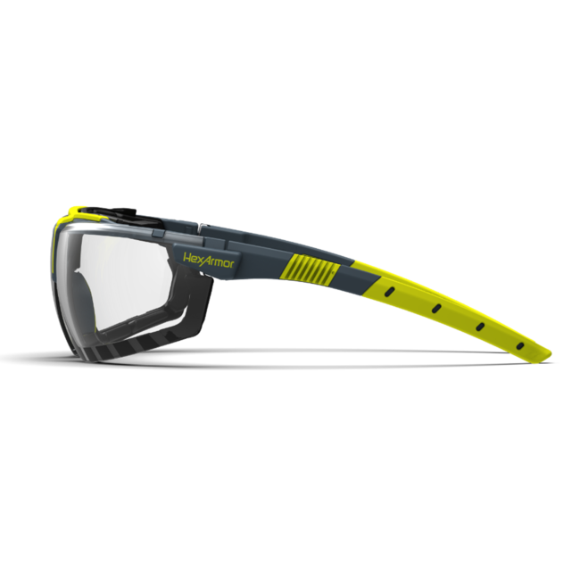 Lentes de seguridad HexArmor VS300G con junta de espuma - Antiempaño TruShield