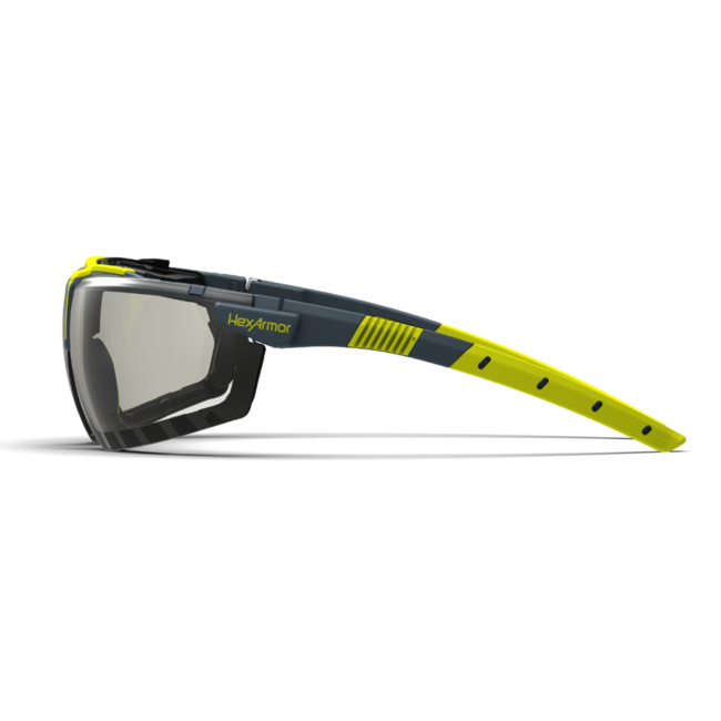 Lentes de seguridad HexArmor VS300G con junta de espuma - Antiempaño TruShield