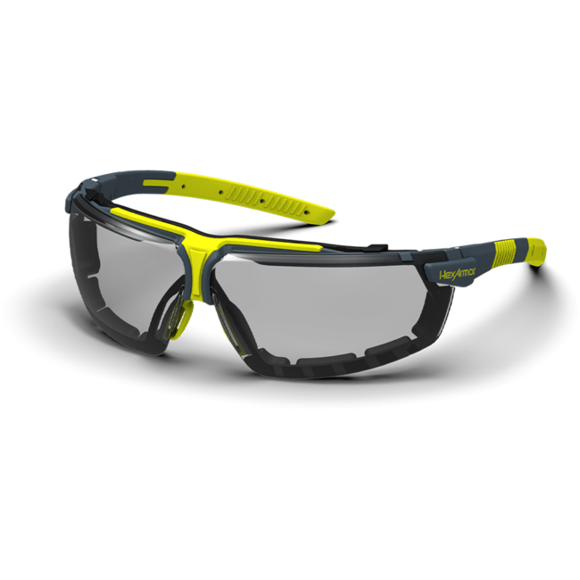 Lentes de seguridad HexArmor VS300G con junta de espuma - Antiempaño TruShield