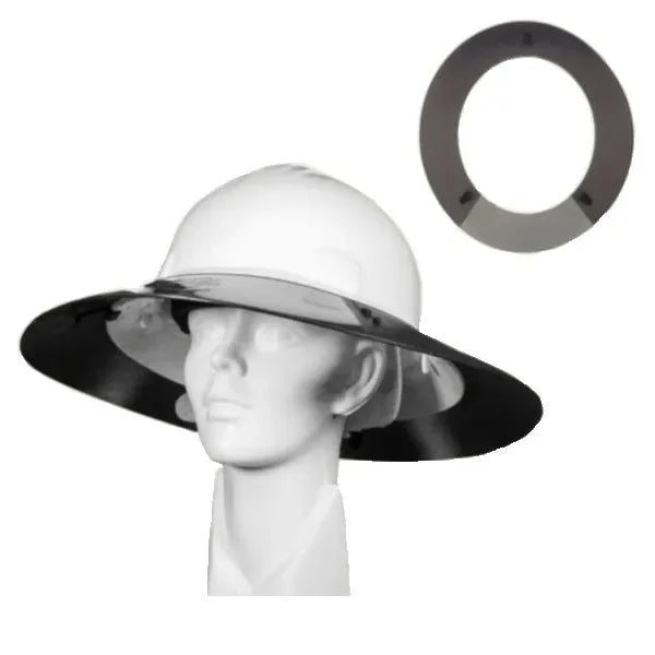 Visera para Casco de Seguridad Ala Ancha - JYRSA ECO-VIS200 - DIBAMEX