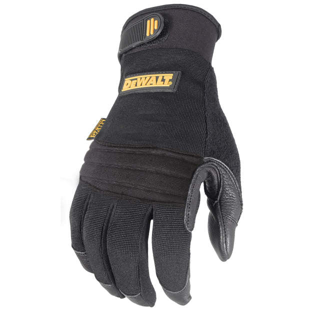Guantes Antivibración con Palma de Piel y Memory Foam — DeWalt DPG250