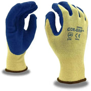 Guantes Core Grip II - Tejido de Poliester con Recubrimiento de Látex Rugoso - Cordova Safety 3894 - Par - DIBAMEX