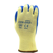 Guantes Core Grip II - Tejido de Poliester con Recubrimiento de Látex Rugoso - Cordova Safety 3894 - Par - DIBAMEX