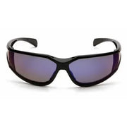 Lentes de Seguridad EXETER - Mica Azul Espejo Anti Empaño - Pyramex SB5175DT - DIBAMEX