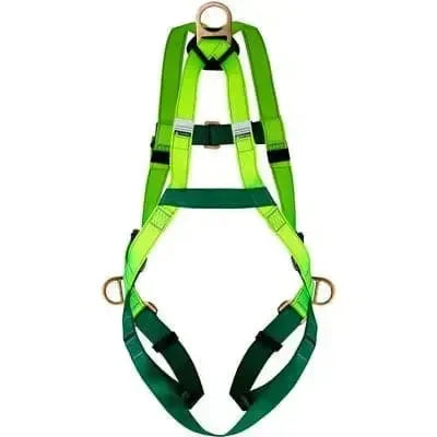 Arnés de Trabajo con Anillo "D" en Espalda y Costados Alta Visibilidad JYRSA JYR-10ECO - DIBAMEX