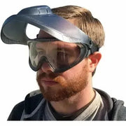 Careta con Goggles Abatible Anti Empaño- Pyramex GG504TSHIELD - DIBAMEX