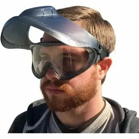 Careta con Goggles Abatible Anti Empaño- Pyramex GG504TSHIELD - DIBAMEX