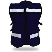 Chaleco de Seguridad Tipo Reportero de Algodón Unitalla Ajustable MR Seguridad SR1049 - DIBAMEX