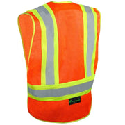 Chaleco Desmontable de Alta Visibilidad ANSI Tipo R Clase 2 - JYRSA SR-1215 - DIBAMEX