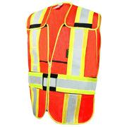 Chaleco Desmontable de Alta Visibilidad ANSI Tipo R Clase 2 - JYRSA SR-1215 - DIBAMEX